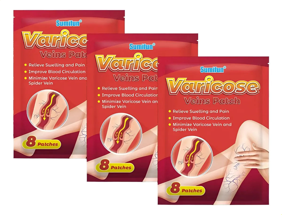 PARCHES PARA VARICES PACK 3